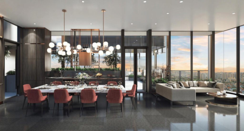 Union Square Residences Sample Living Room